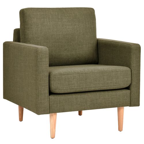 Butaca Viena verde 80x86x86 cm