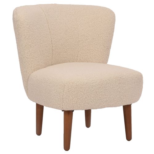 Butaca Cute blanca 66x58x76 cm