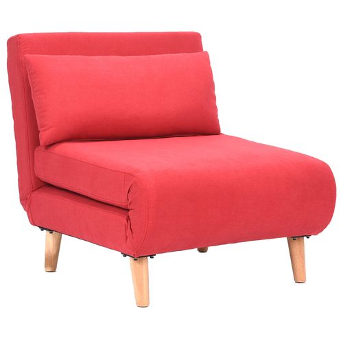 Sillon Cama Confort rojo 77x80x79 cm