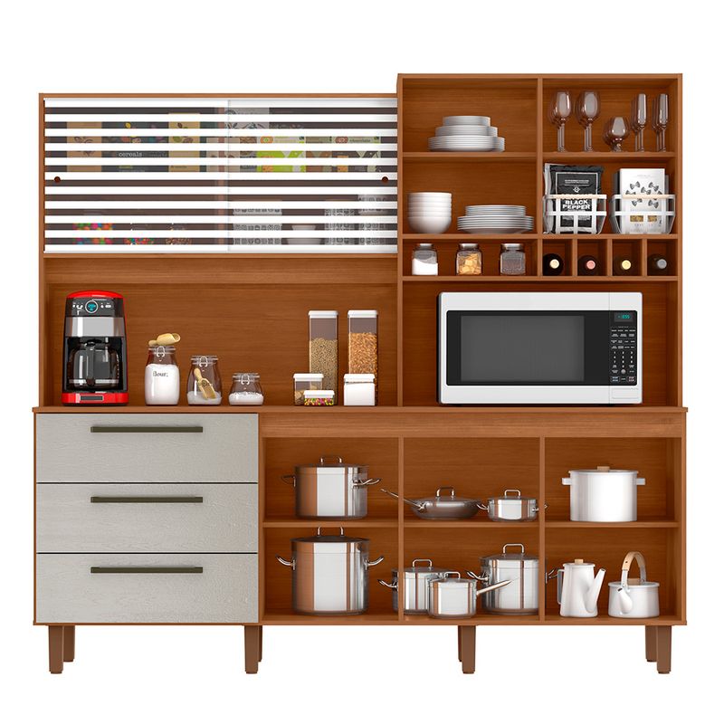 Mega-Kit-Cocina-6-Puertas-3-Cajones-Canela-Arena