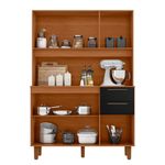 Kit-Pop-Cocina-6-Puertas-2-Cajones-Canela-Negro