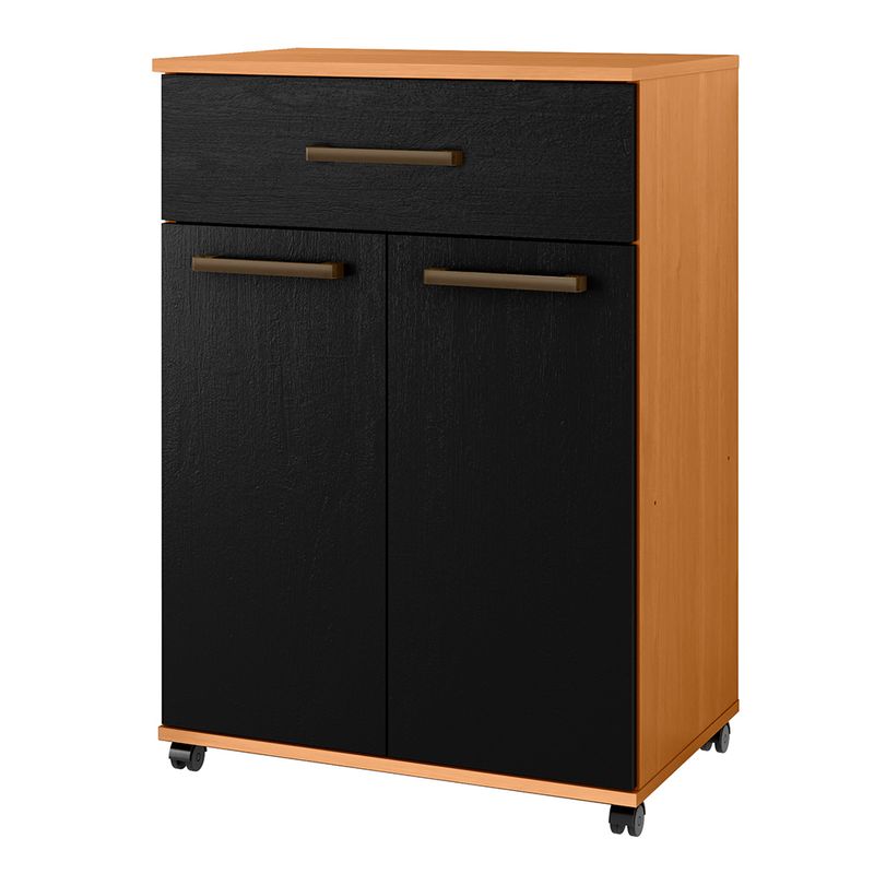 Armario-Multiuso-Primor-2-Puertas-1-Cajon-Canela-Negro