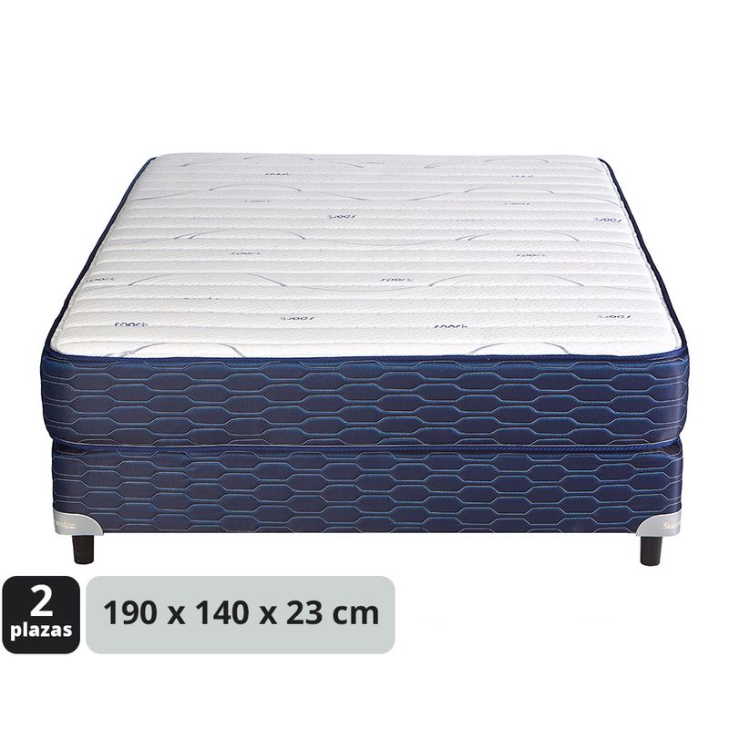 Conjunto-Sommier-SUAVESTAR-Sport-2-plazas-3-años-de-garantia