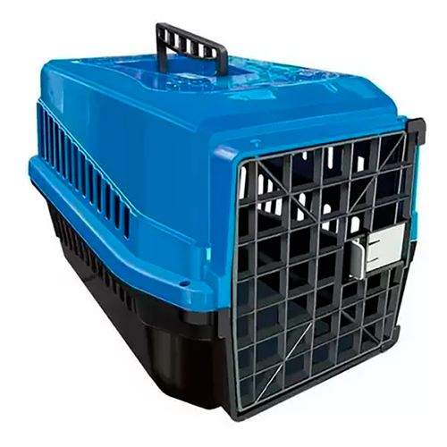Transportadora de Mascota N2 Azul 28x48x32 cm