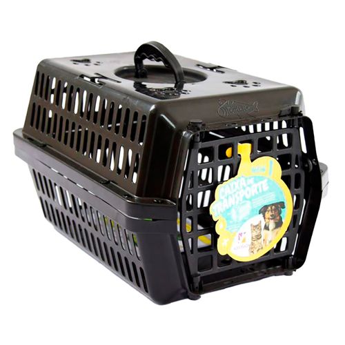 Transportadora de Mascota N2 Negra 28x48x32 cm