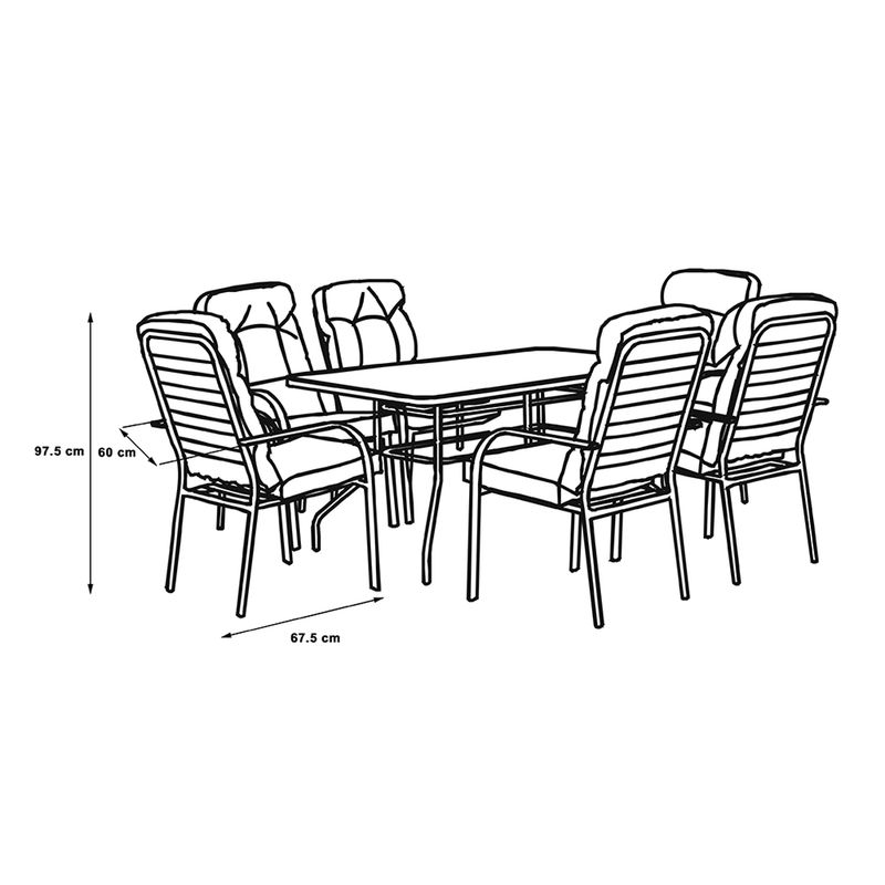 Juego-de-jardin-mesa-de-vidrio---6-sillas