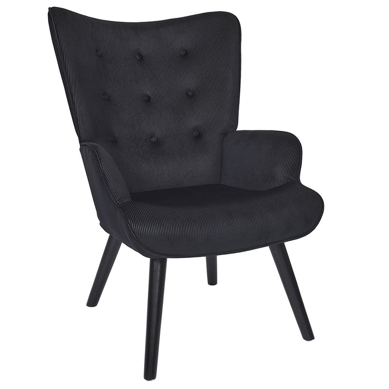 Sillon-negro-con-posabrazos-68x75x96-cm