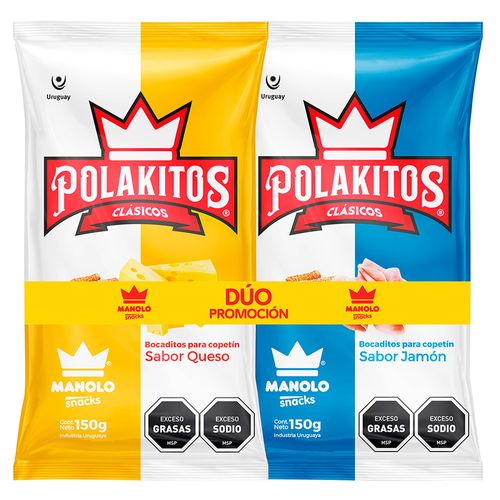 Pack duo POLAKITOS x 150 g