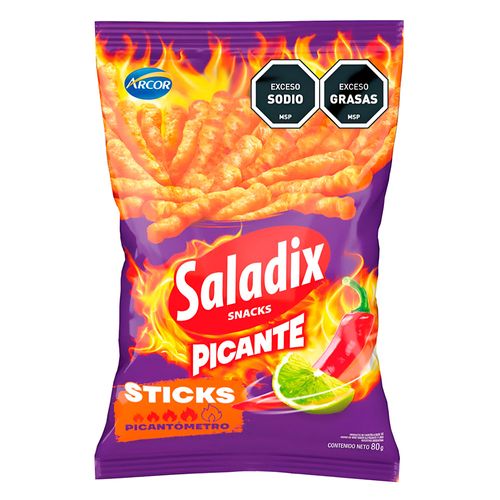 Snack SALADIX Sticks Picante 80 g