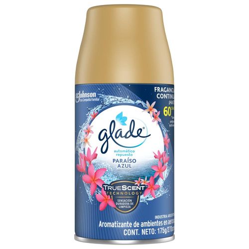 GLADE automático repuesto paraíso 175 g