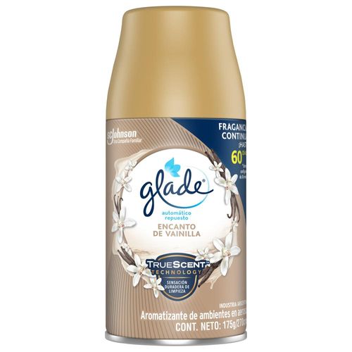 GLADE automático repuwsto vainilla 175 g