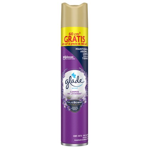 Desodorante de ambiente GLADE lavanda 420 ml