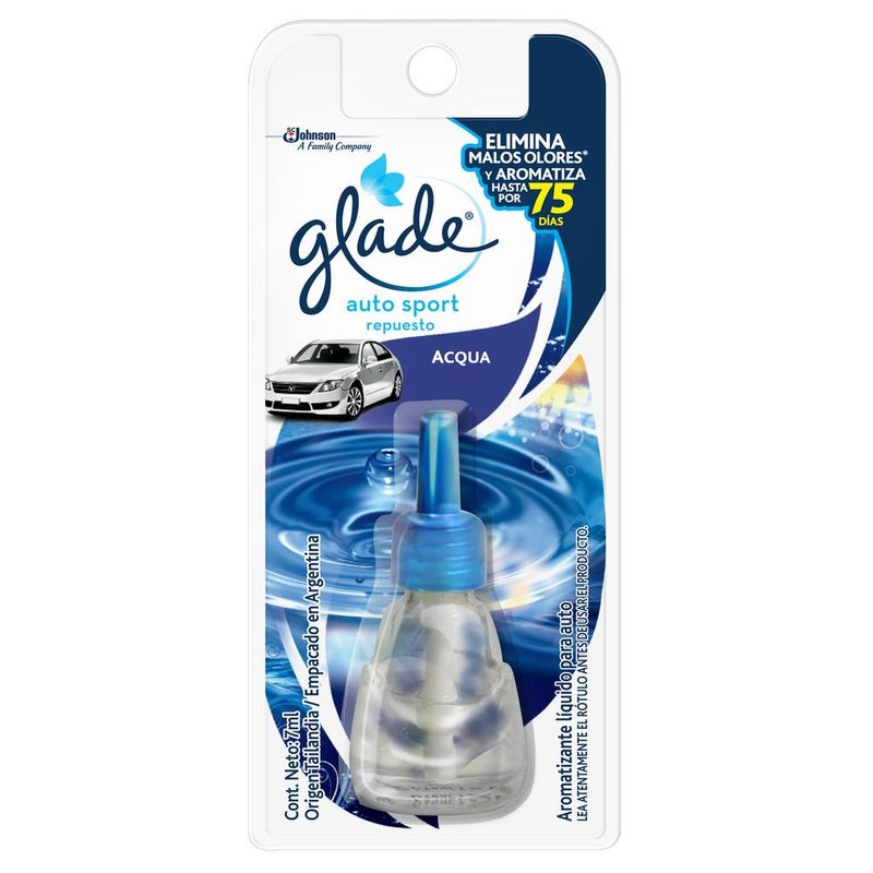 Glade-Auto-Sport-Acqua-repuesto