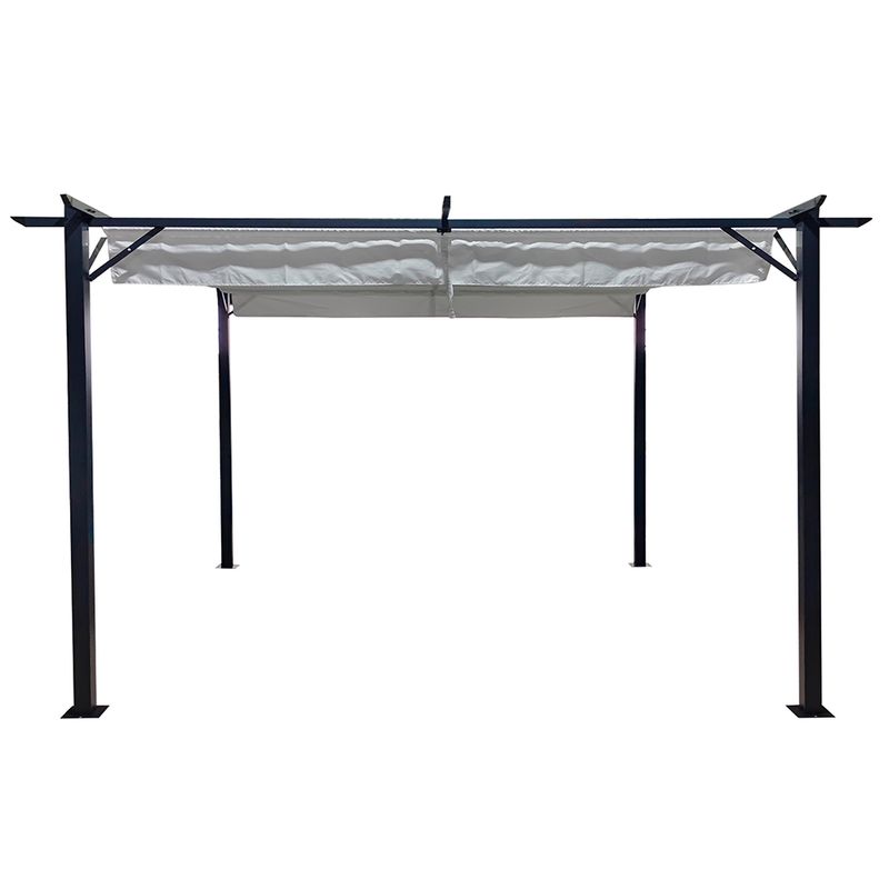 Pergola-con-techo-retractil-3x3-m-natural