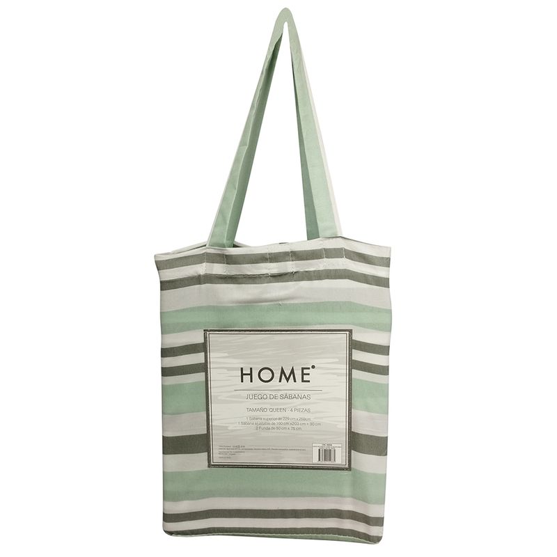 Juego-de-sabanas-HOME-Queen-Microfibra-a-rayas-verde