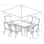 Juego-de-jardin-6-sillas-mesa-sombrilla
