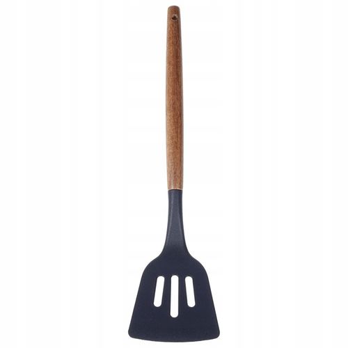 Espátula antiadherente con mango de madera