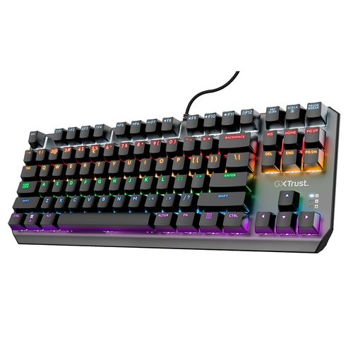 Teclado Gaming TRUST Callaz GXT834 Tkl Mecánico Negro