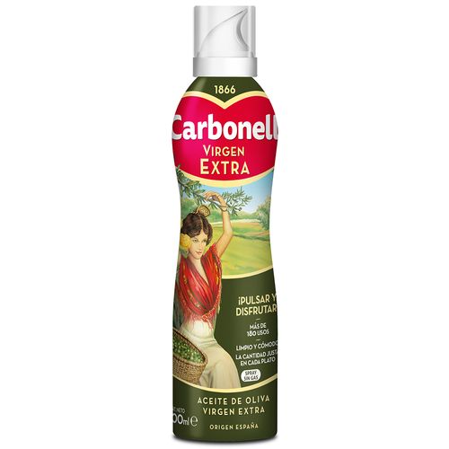 Aceite de oliva en spray CARBONELL 200 cc