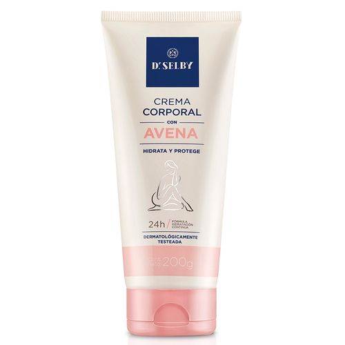 Crema corporal DR. SELBY con avena 200 ml