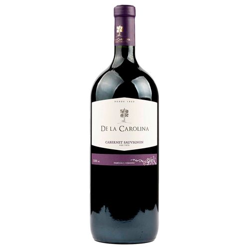 Vino Tinto Cabernet Sauvignon DE LA CAROLINA 1.5 L