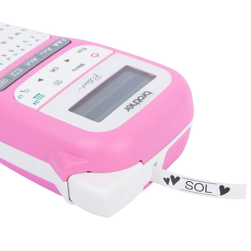 Rotuladora-BROTHER-PT-H110PK-Rosa