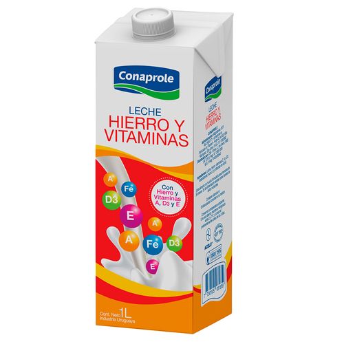 Leche  hierro y vit CONAPROLE 1 L