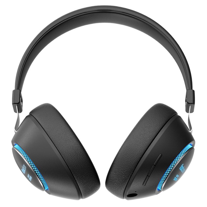 Auricular-bt-FOXBOX-tempo-negro-led