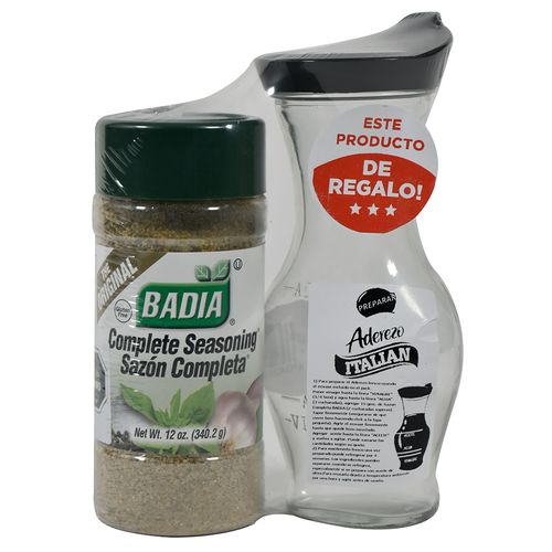 Sazón Completa 340 g + Vinagrera BADIA