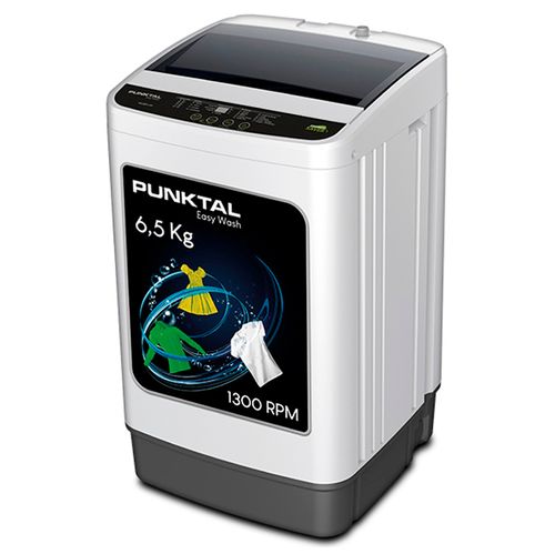 Lavarropa PUNKTAL Pk-065 6,5 kg 1300 rpm Gris