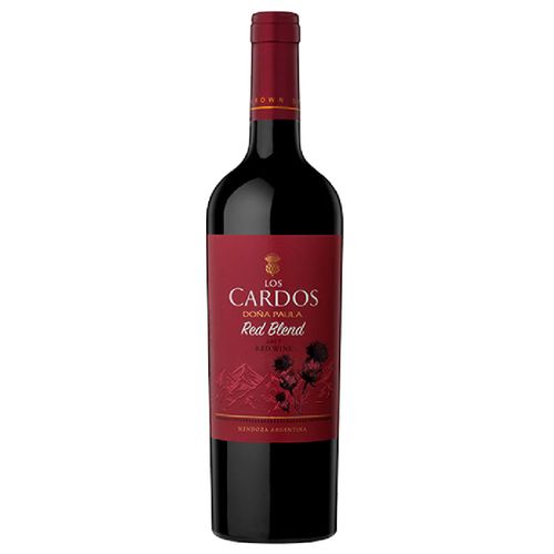 Vino Tinto Red Blend Los Cardos Dona Paula 750 ml