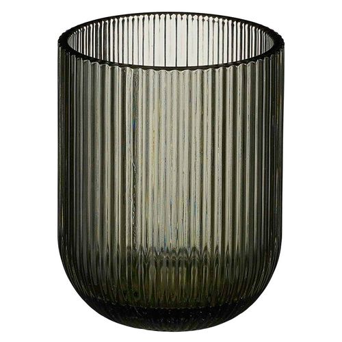 Vaso de vidrío 95 x 75 cm negro