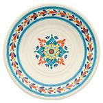 Plato-para-postre-melamina-216-cm-etnico-mate