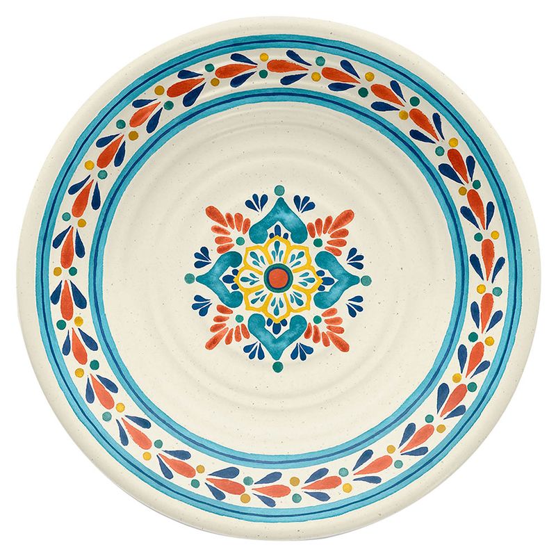 Plato-para-postre-melamina-216-cm-etnico-mate