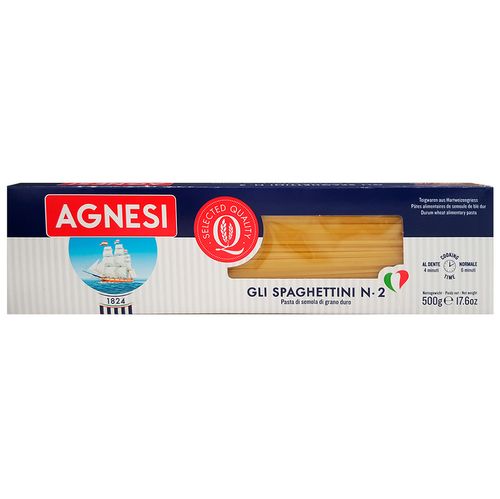 Fideos Spaghettini AGNESI 500 g