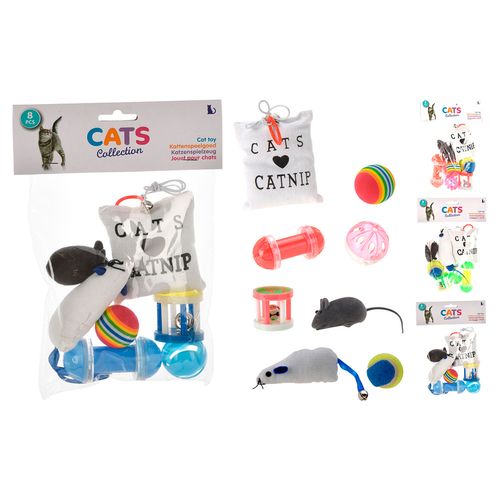 Juguetes para Gato set 8 Piezas