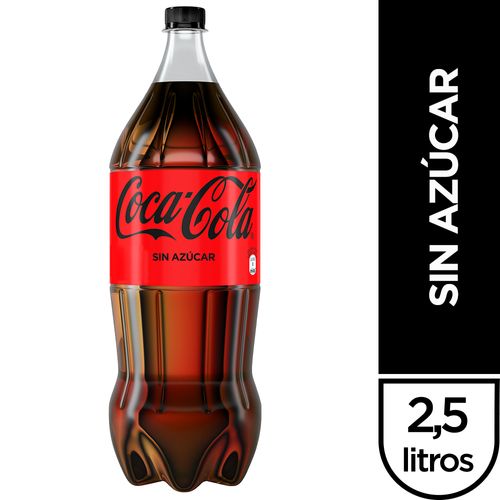 Refresco COCA COLA sin azúcar 2.5 L