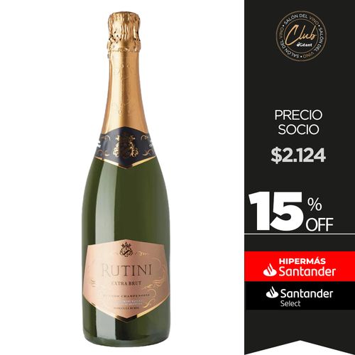 Espumoso Extra Brut RUTINI 750 ml