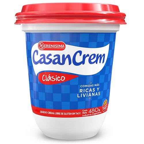 Queso crema clásico CASANCREM 500 g
