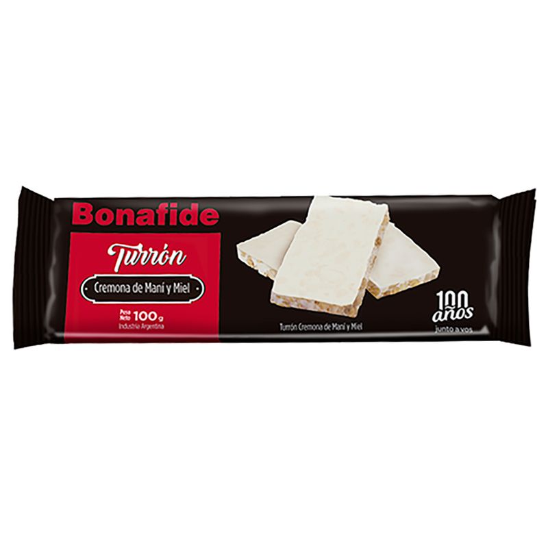 Turron-BONAFIDE-Mani-con-Miel-Cremona-100-g
