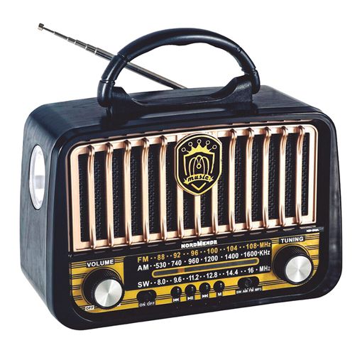 Radio Bluetooth Retro NORDMENDE NRD-RR 20  linterna/ mp 3/usb