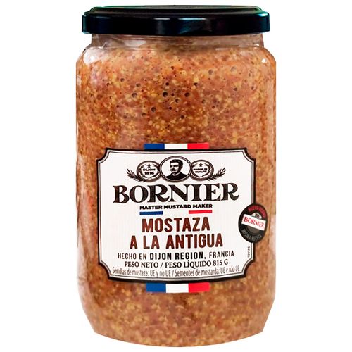 Mostaza en grano BORNIER 690g