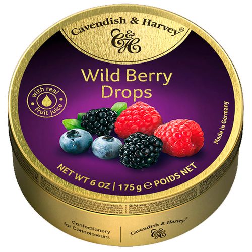 Caramelo Frutos Rojos CAVENDISH 200 g