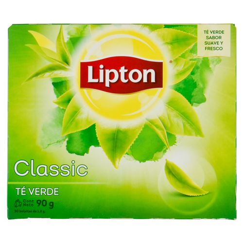 Té Verde LIPTON 50 Sobres