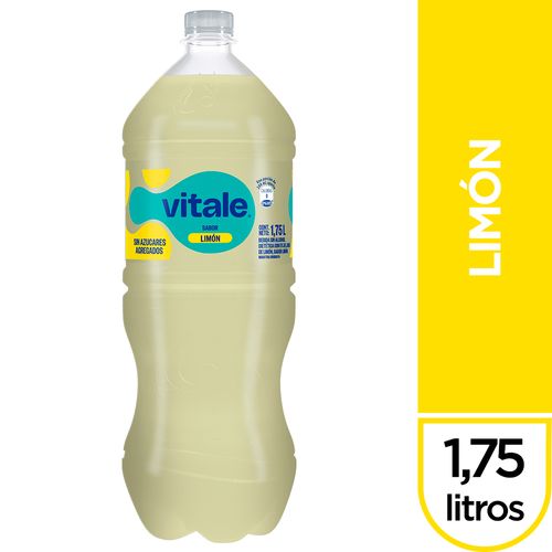 Agua VITALE Limón sin Azúcares Agregados 1,75 L