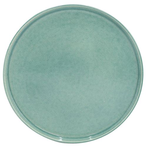 Plato 26,5 cm Cerámica Reactive Glaze Verde