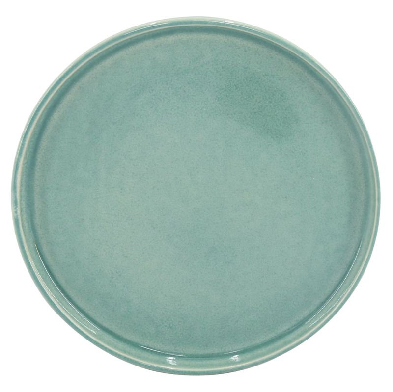 Plato-21-cm-Ceramica-Reactive-Glaze-Verde