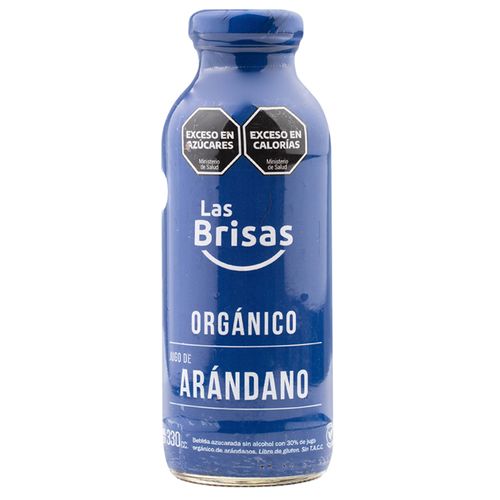 Jugo Orgánico LAS BRISAS Arándanos 330 cc