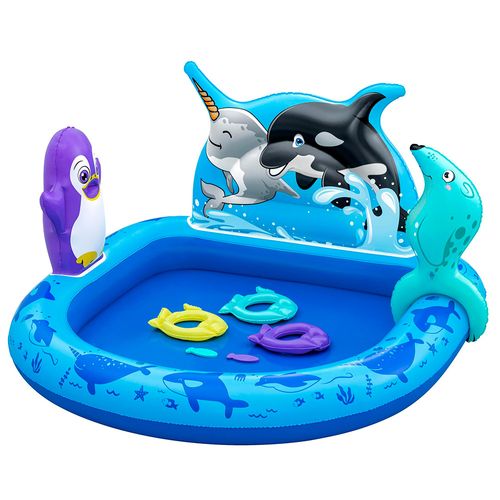 Piscina con Actividades BESTWAY Polar 134x131x73 cm