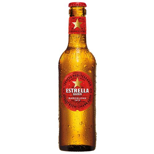 Cerveza ESTRELLA DAMM 330 ml